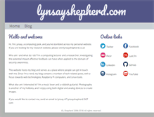 Tablet Screenshot of lynsayshepherd.com